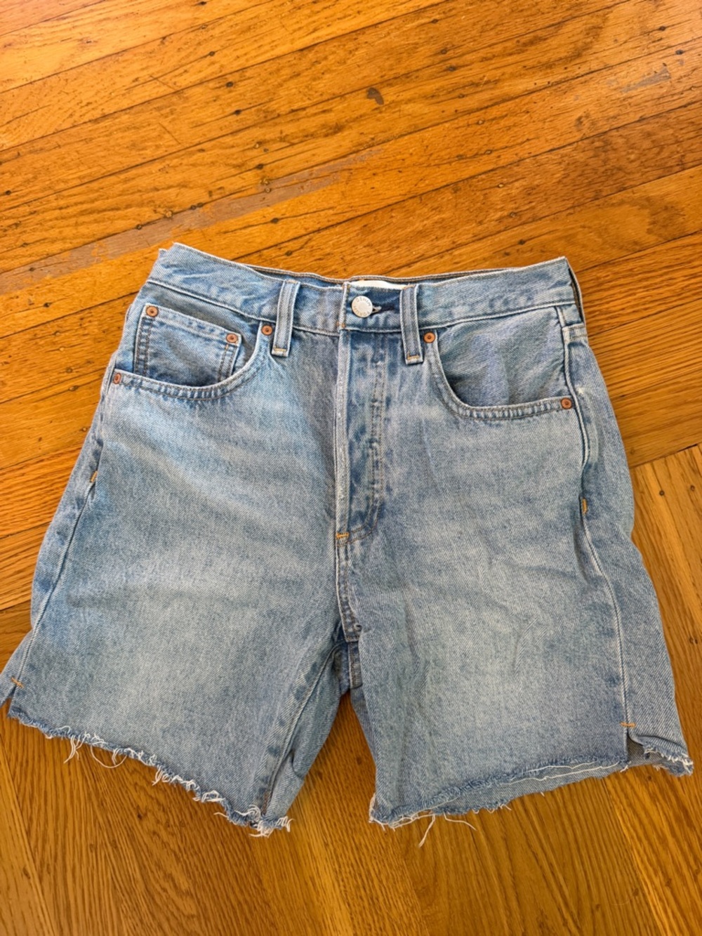 Aritzia Denim Forum Shorts